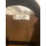 Simply Noelle  Cozy Up Brown With Cream Lapel Knit Jacket‎ Size Large Belted Photo 2