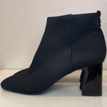 NYDJ  Women's Cheree High Block Heel Fabric Ankle Black‎ Boots Size 10 M Photo 0
