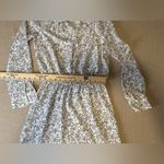 Joie  White & Black Floral Print Mini Dress Womens XS Photo 2