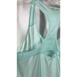 Adidas Women's Scoop Neck Mesh Racerback Tank Top Turquoise Size Medium Photo 6