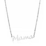 Mama Necklace Silver Photo 4