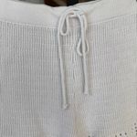 Aerie  crochet knit shorts high rise waisted coverup swim beach pool pointelle Photo 3