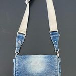 ZARA Denim Crossbody Bag Photo 2