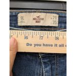 Hollister  Women's Jeans Boot Cut High Rise Distressed Size 29x35 Photo 2