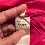 Anthropologie Maeve Bow Tie Satin Mini Dress in Hot Pink Photo 11