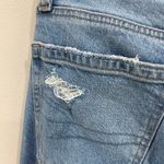 American Eagle  Jeans Blue 90's Low Rise Skinny Kick Distressed Sz 00 Photo 6