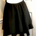 Honey and Rosie Black V-Neck Lace Back w Gold Zipper Open Back Tiered Dress Adjust Straps Sz MD Photo 5