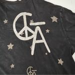 C Bar A Lovestock Ranch by Christian Audigier XXL Stars Mushroom Psychedelic Tee Black Photo 7