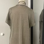 ZARA  SHEER METALLIC MAXI DRESS Photo 9