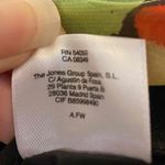 Le Suit Womens Deep Brown Blazer Single Breasted Floral Scarf Size 14 Photo 8