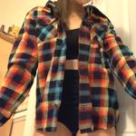 Aeropostale Multicolor Flannel With Hood! Photo 0