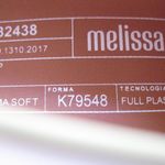 Melissa  Womens 6 White Brown Mid Pump Shoes Photo 8