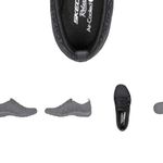 Skechers black breath easy infi-knity slip on shoes Photo 9