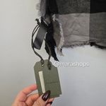 All Saints Buffalo Plaid Wool Blend Scarf Photo 2