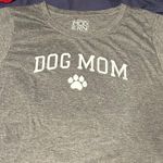 Dog Mom T Shirt Gray Photo 0