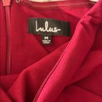 Lulu’s Own the Night Wine Strapless Maxi Dress Red Size M Photo 2