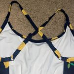 Hanna Andersson Lemon One Piece Swim Suit Navy Blue XL Blue Photo 3