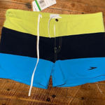 Victoria's Secret Speedo color block NWT tie waist L swim shorts Photo 0