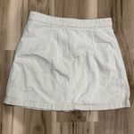Monki  Tan Button Up Mini Skirt Women’s 6 (38) Photo 2