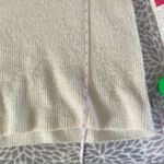 Loft Cream Ribbed Mock Neck Chunky Sweater size XS Cozy Soft Girl Minimalist Photo 6
