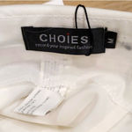 CHOiES NWT! White Elegant Wrap Skort Size M Photo 5