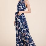 Lime n Chili ✨NWT Lime 'N' Chili Abstract Halter Neck Tie-Waist Tiered Maxi Dress Photo 8