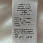 J.Crew Antibes Shorts Linen-Blend Embroidered Scallop Hem Size Small Photo 6