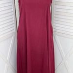 Zanzea  Maxi Slip Dress Maroon Red 12 Sleeveless Photo 0