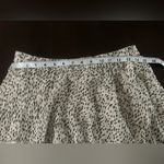 CHAPS  Olive Green and Cream Polka Dot Women's Maxi Skirt Sz M boho Photo 4