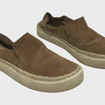 Toms  Slip On Sneaker Shoe Sunset Suede Casual Tan Brown Women's Size 7.5 Photo 0