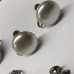 Lot Of 5 Costume Earrings Vintage Photo 2