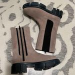 Free People Brooks Grey Suede Chunky Utility Combat Chelsea Boot Size 10 NEW Photo 5