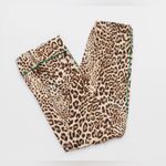 Aerie Real Soft Trouser Pajama / Lounge pants size large leopard & green stripe Photo 1