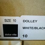 Dolce Vita Dolley Women's Sneaker, Black White Knit, Size 9.5, Retro Style NWT Photo 7