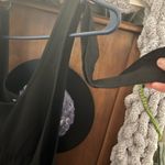 SheIn Shoulder bow black short romper Photo 1