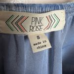 Pink Rose CLEARANCE! Gray Velour Lace Trim Tank Size S VGUC Photo 5