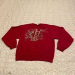 Jerzees Vintage 00s  Winter Scene Sweatshirt Photo 4