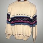 Vintage the baby alpaca nordic cream sweater Size M Photo 7