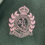 Ralph Lauren  Black & Pink Fleece Zip Up Long Sleeve Jacket M Photo 3