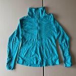 Columbia Women’s Blue 1/4 Front Zip Long Sleeve Top Pullover Photo 0