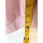 Club & Court Pink Short Sleeve Half Zip Sweatshirt Sz M Size M Photo 8