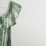 Anthropologie Tie Dye Sleeveless Ruffle Bohemian Maxi Dress Photo 3
