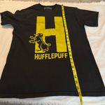 Harry Potter  Hufflepuff Cotton T shirt Size Medium Black Fadec Photo 6