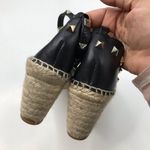 Ash Women's Winnie Snakeskin Studded Platform Espadrille Wedge Sandals Size 39 Photo 4