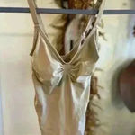 SKIMS New Seamless Sculpt Thong Bodysuit Shapewear Medium Clay Beige w Box $70 Photo 0