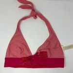 Kate Spade  pink halter bikini top tassel tie front Large Photo 0