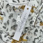 Jane and Delancey NWT Size L Leopard Animal Print Boxy Button Down Shirt Top Photo 3