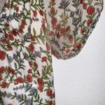 Banjanan Floral Puff Sleeve Mini Dress in White Photo 3