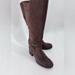White Mountain Brown Suede Knee High Boots Women’s Photo 3