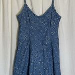 Joy Lab Womens Blue Bandana Sleeveless Tank Active Romper Skort Size M Size M Photo 0